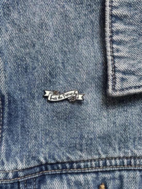 Taylor Swift Accessories - All Too Well F The Patriarchy Pin